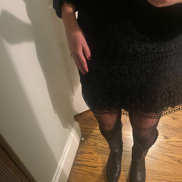 Loft detailed black skirt - Picture 3 of 3